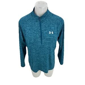 Under Armour XL Men Tech 2.0 half-zip long-sleeve pullover space-dye H16